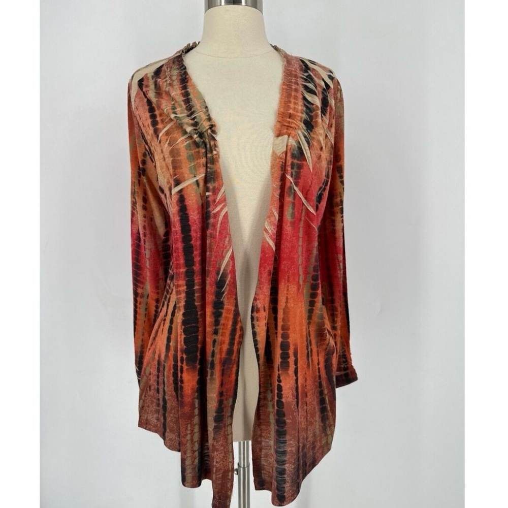 Chico’s tie dyed shrug